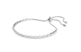 Swar*vski - Matrix Tennis Bracelet - Combined round cuts, White, Rhodium plated - 5677813