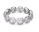 Swar*vski - Una Angelic ring Round cut, White, Rhodium plated - 5642607 / 5642609 / 5636268