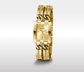 GU*SS - Ladies Gold Tone Analog Watch - GW0668L2