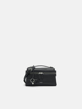 PEDR* Alyssa Leather Shoulder Bag - Black