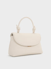 Charles & Ke*th - Sammie Knotted-Handle Convertible Backpack - Cream