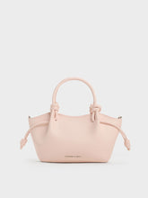 Charles & Ke*th - Sammie Knotted-Handle Wavy Tote Bag - Soft Pink