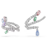 Swar*vski - Arian* Grand* ear cuffs Mixed cuts, Multicolored, Rhodium plated - 5749184
