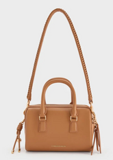 Charles & Ke*th -Everleigh Bowling Bag -Russet Brown