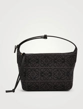 LOEW* - Small Cub* Anagra* Jacquard Canvas Shoulder Bag
