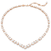 Swar*vski - Mesmera necklace Mixed cuts, White, Rose gold-tone plated 5728001