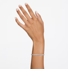 Swar*vski - Matrix Tennis bracelet - Round Cuts - 5648936