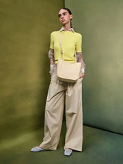 Charles & Ke*th -  Mini Lyla Tubular Tote Bag - CREAM