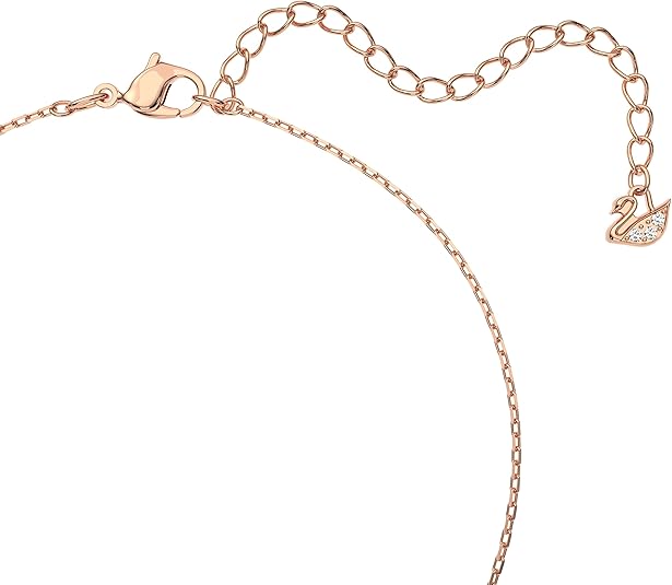 Swar*vski - Dazzling Swan pendant - Swan, Pink, Rose gold-tone plated - 5473024