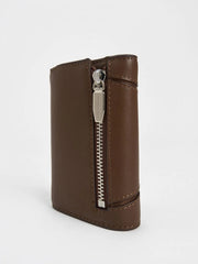 Charles & Ke*th - Nasrin Geometric Wallet - Dark Brown