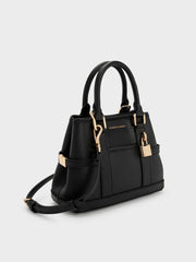 Charles & Ke*th - Mini Scottie Tote Bag - Black