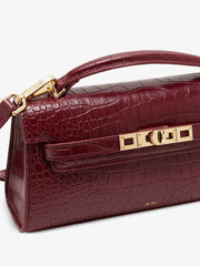 JW P*I - Noor Top Handle Bag - Burgundy
