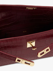 JW P*I - Noor Top Handle Bag - Burgundy