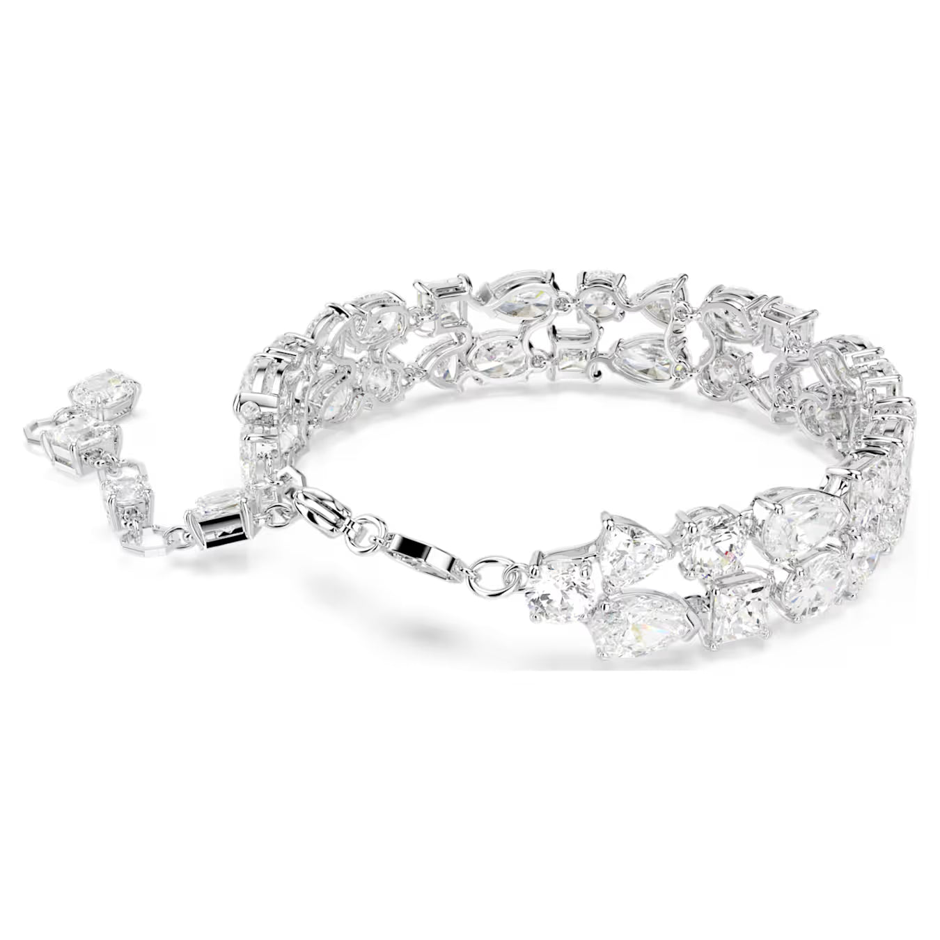 Swar*vski - Mesmera bracelet Mixed cuts, White, Rhodium plated-5669927