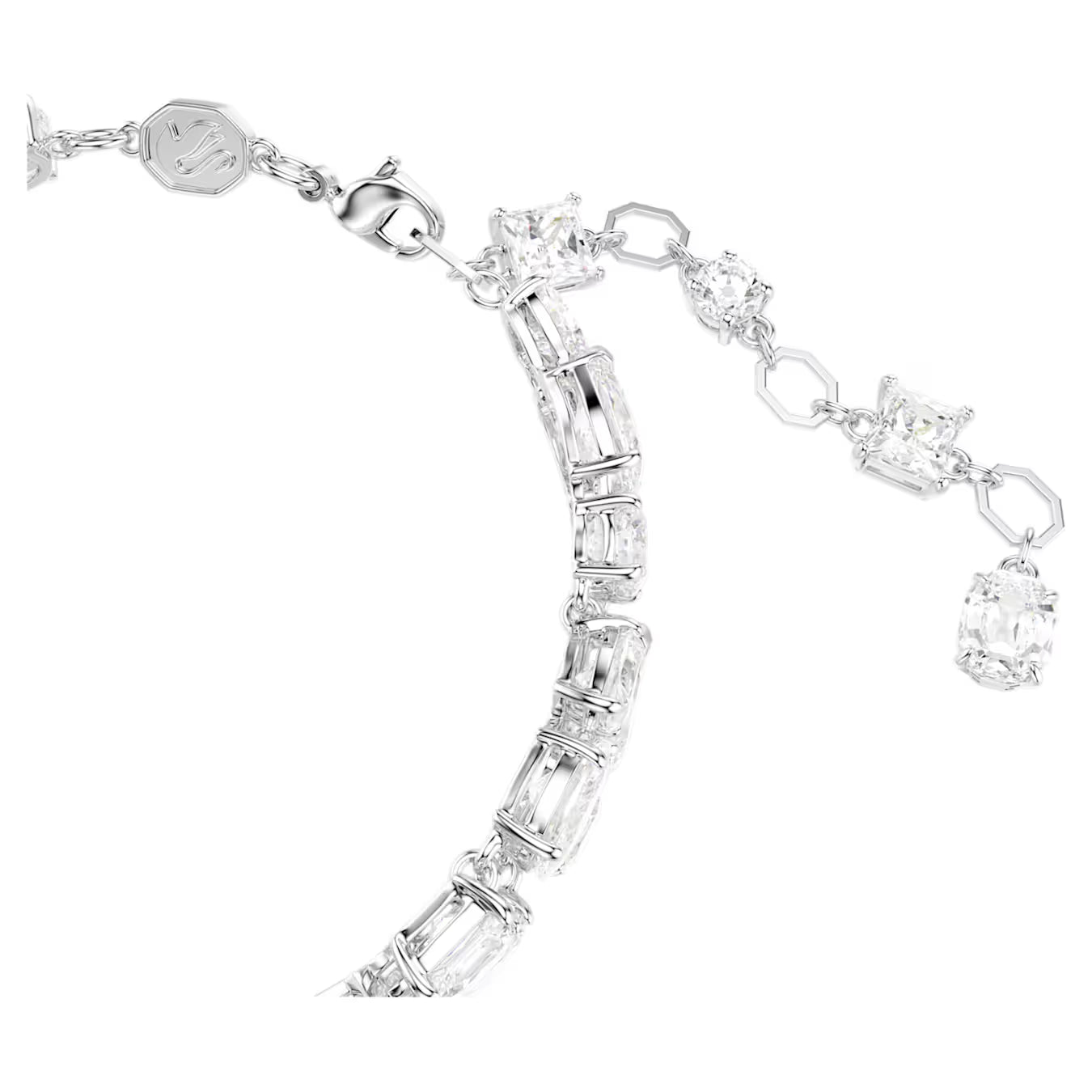Swar*vski - Mesmera bracelet Mixed cuts, White, Rhodium plated-5669927