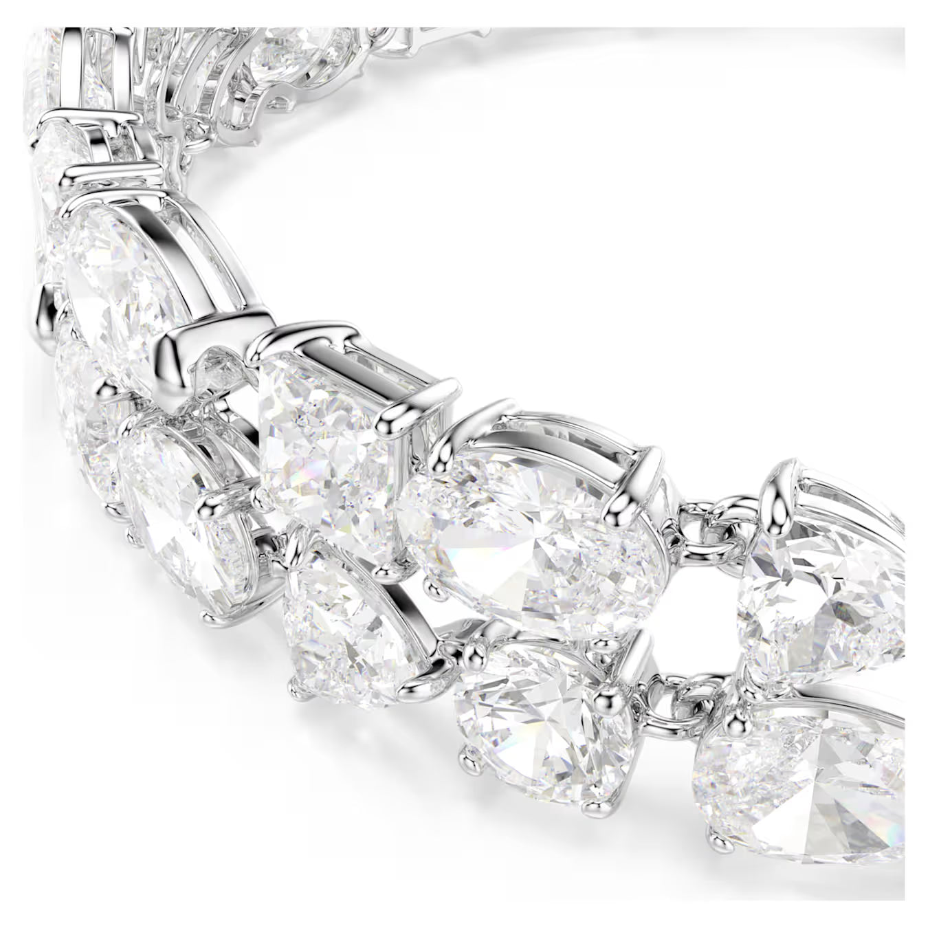 Swar*vski - Mesmera bracelet Mixed cuts, White, Rhodium plated-5669927